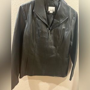 Genuine Black Leather Jacket